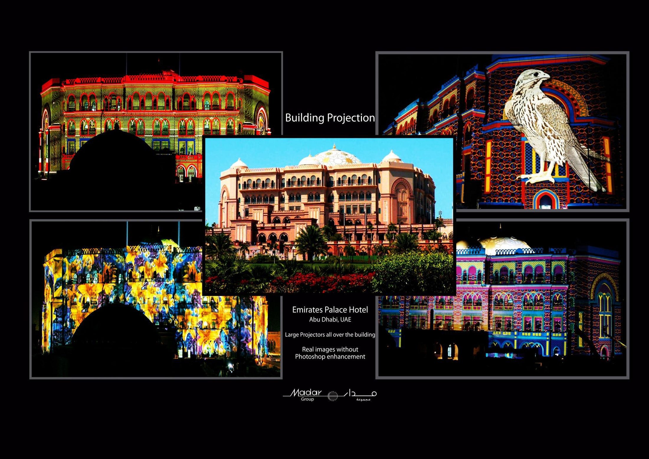 Building Projection — Emirates Palace Hotel