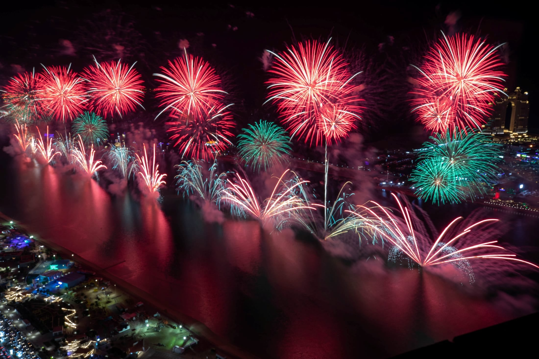 New Year Over the Bay